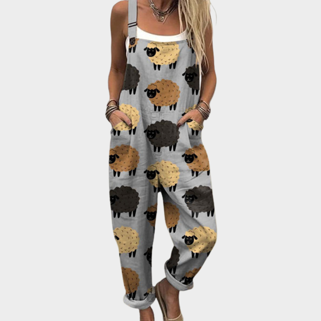 Claire Marceaux | Salopette Imprimée Confortable