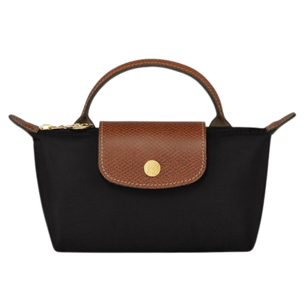 Mini Sac Élan Noir, Bandoulière incluse