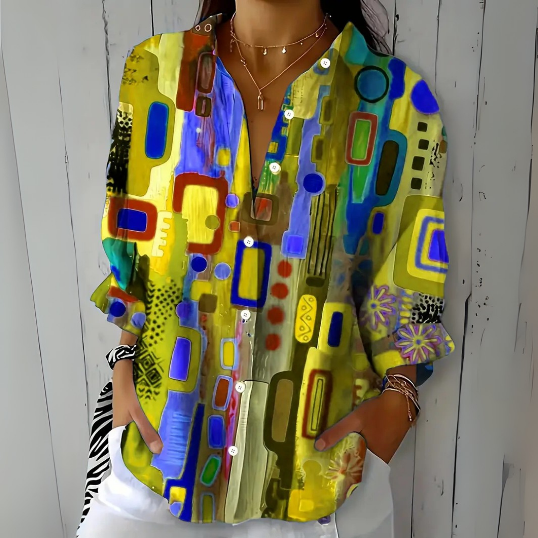 Claire Marceaux | Blouse Fluide Printanière Camille