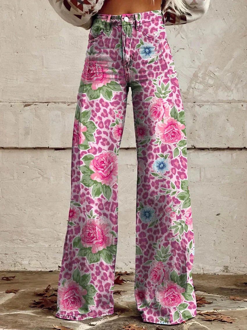 Jean Large Fleuri Bohème
