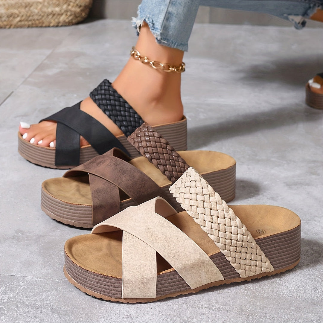 Sandales Élégance Tressée