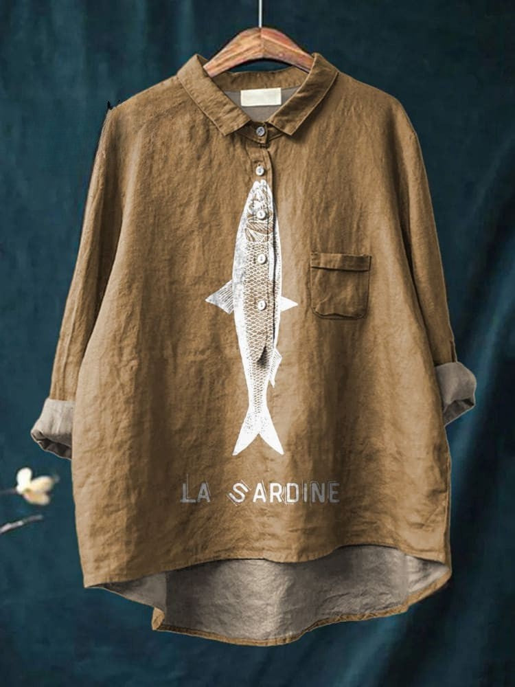 Chemise Élégante à Motif Adèle