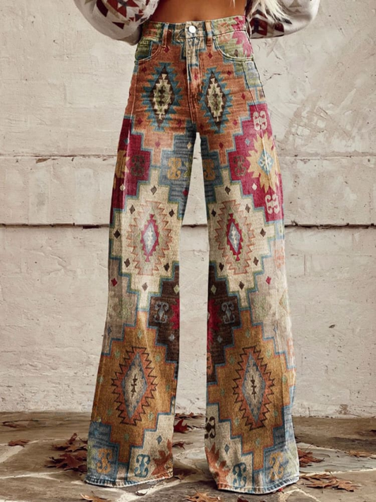 Jean Large Fleuri Bohème