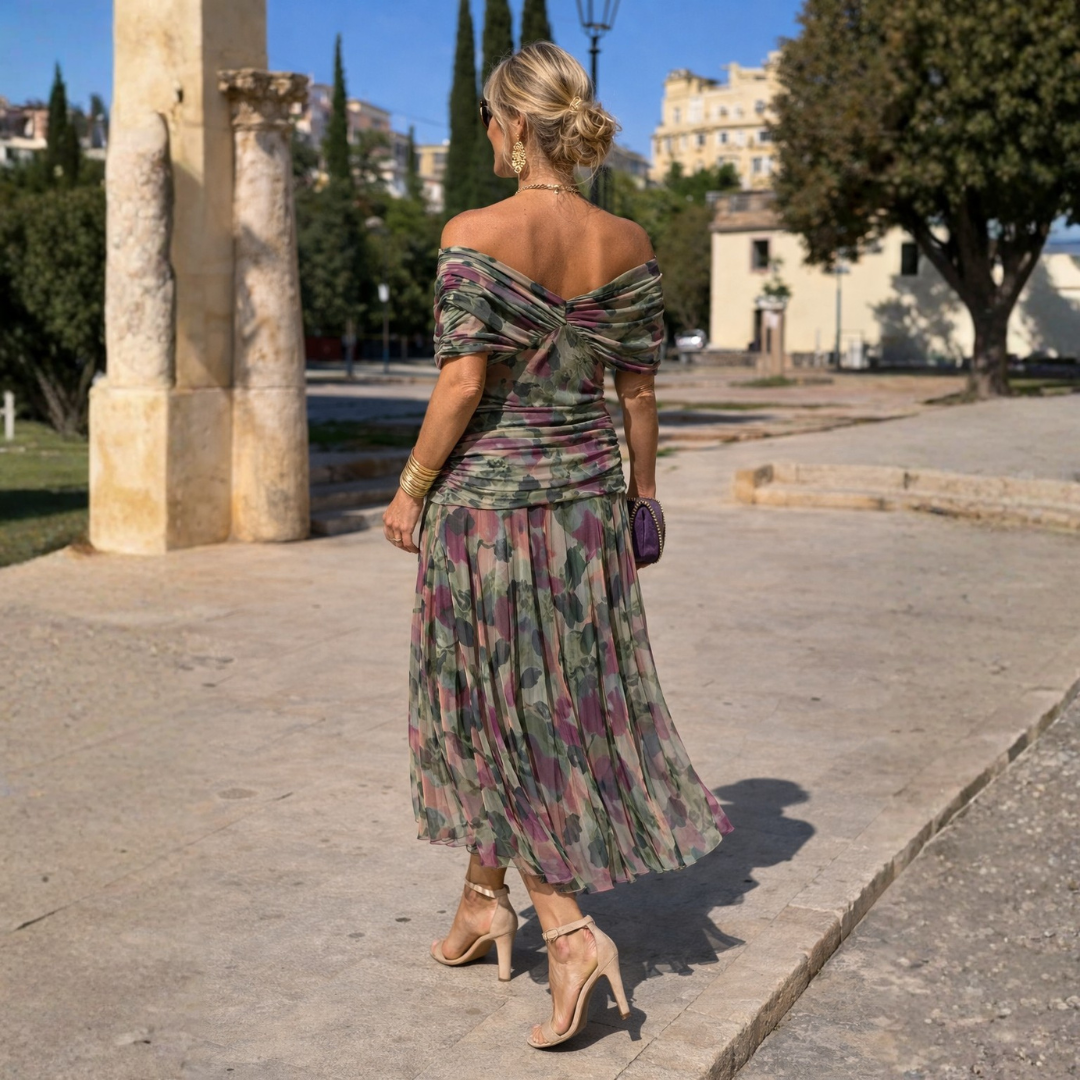Robe Longue Épaules Dénudées Camille