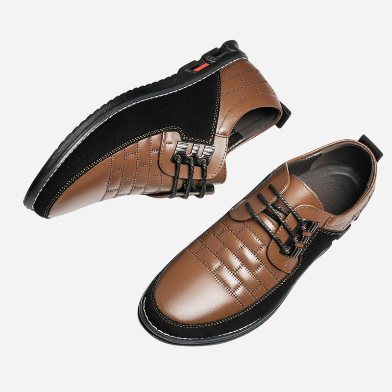 Chaussures en Cuir Respirantes
