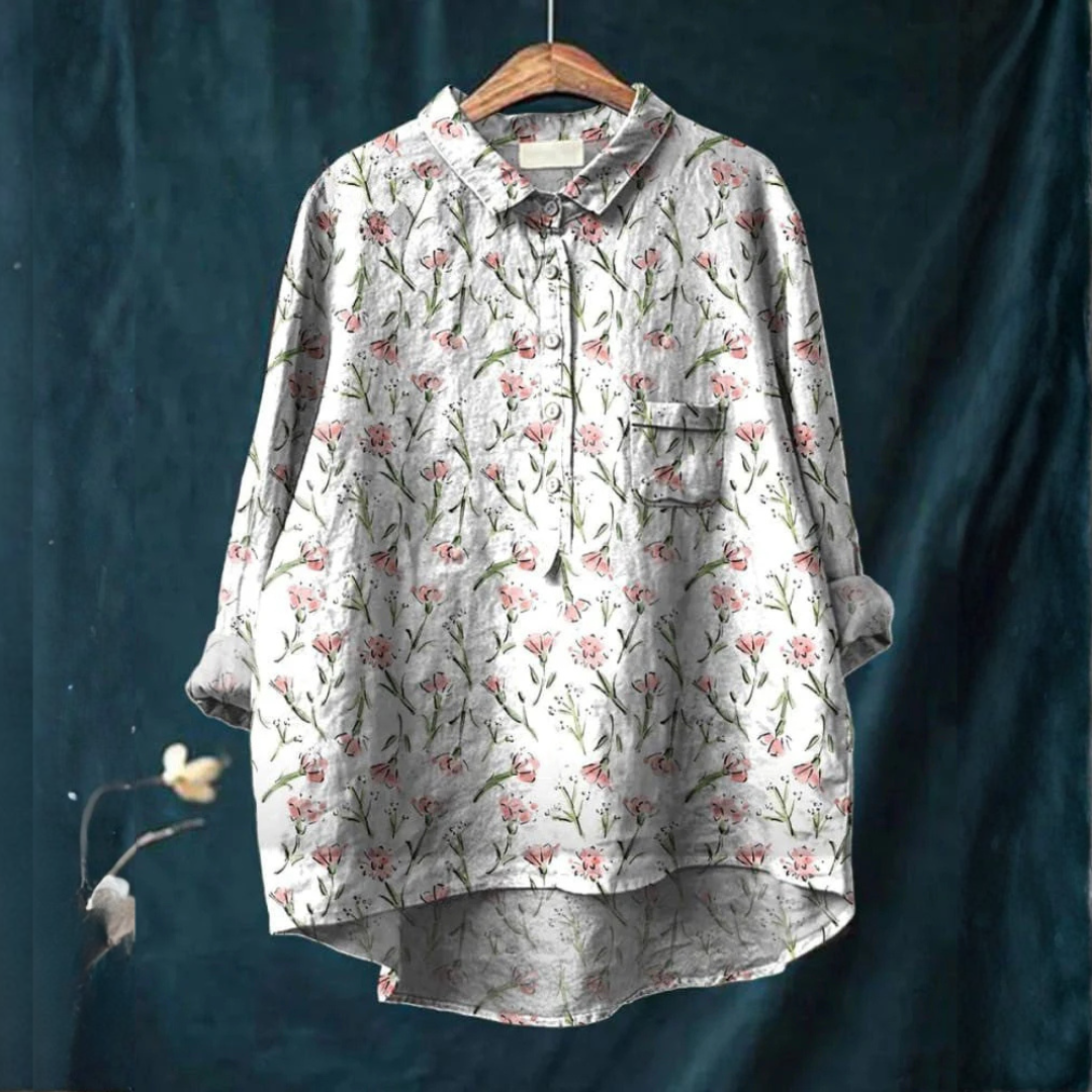 Chemise Élégante à Motif Brigitte