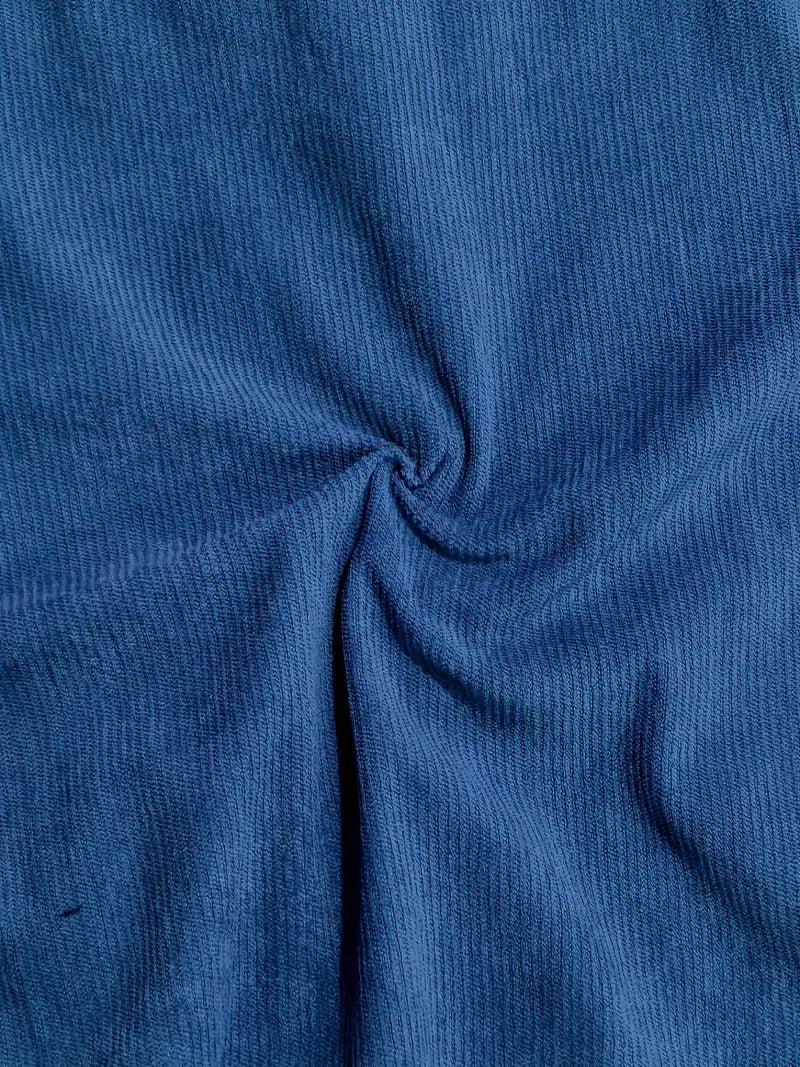 Veste décontractée en velours côtelé pour femme