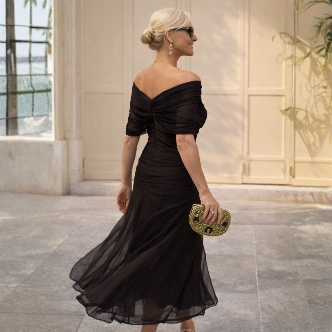 Robe Longue Épaules Dénudées Camille