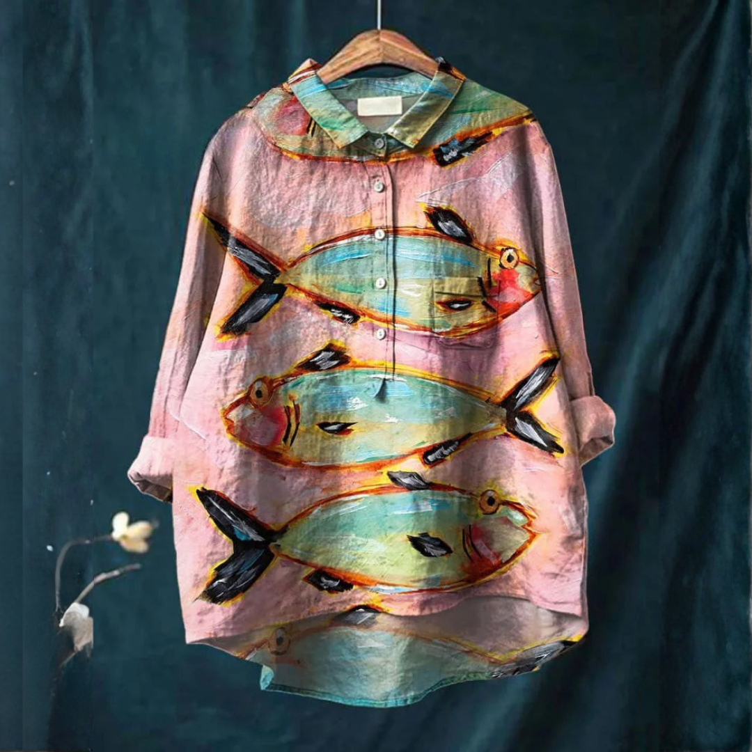 Chemise Élégante à Motif Victoire