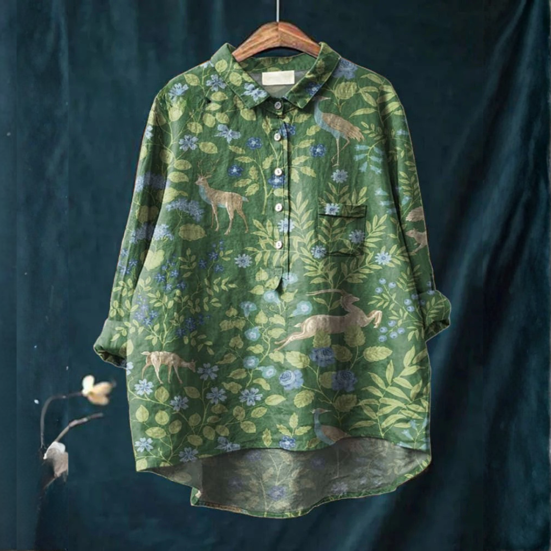 Chemise Élégante à Motif Isaline
