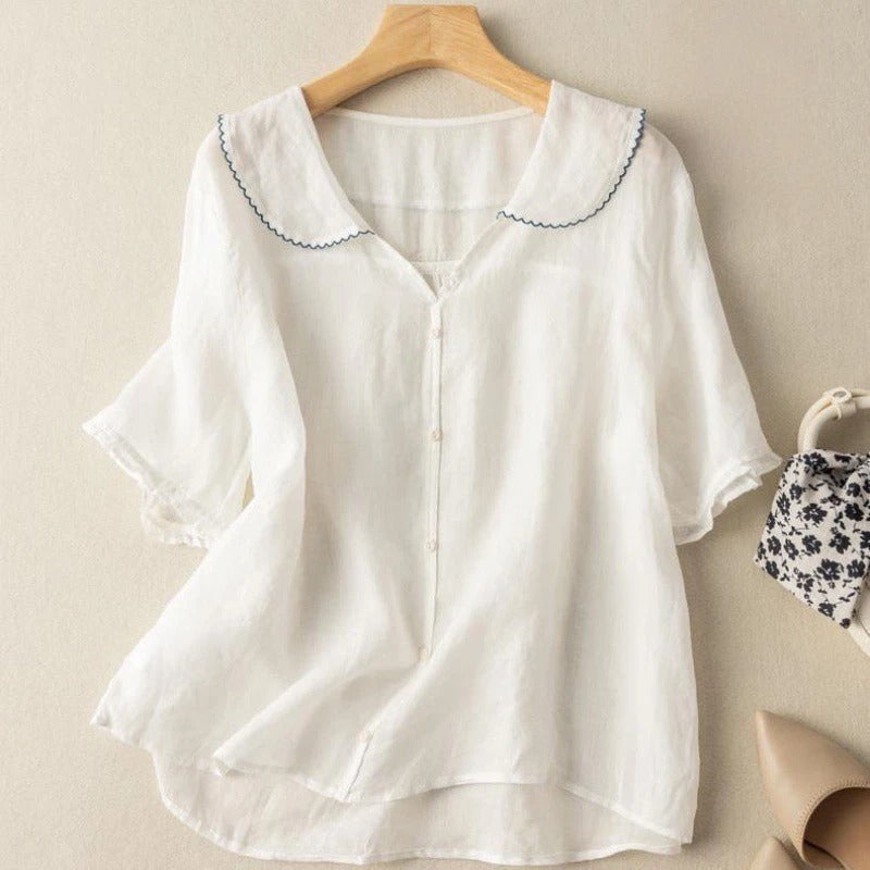 Claire Marceaux | Blouse Artistique Imprimée Charlotte