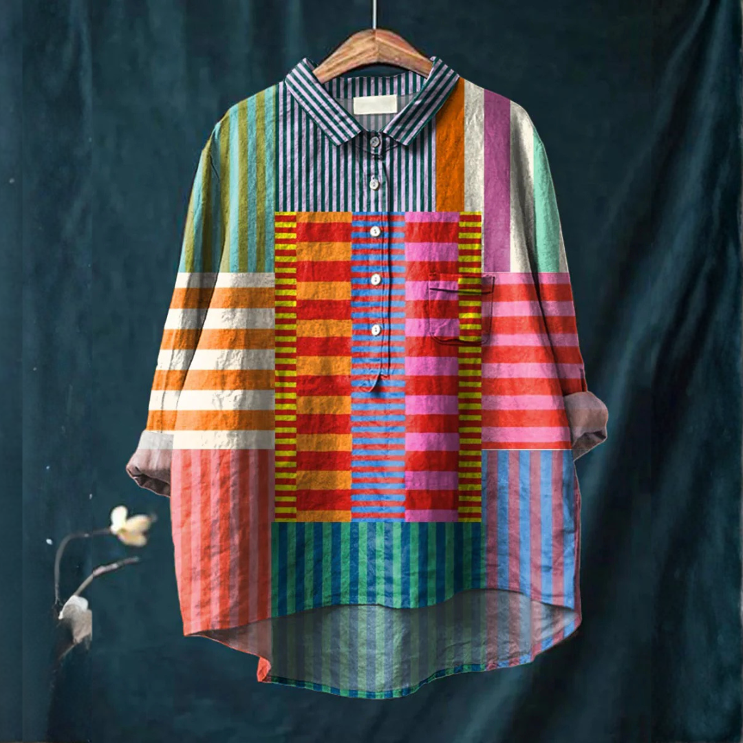 Chemise Élégante à Motif Élise