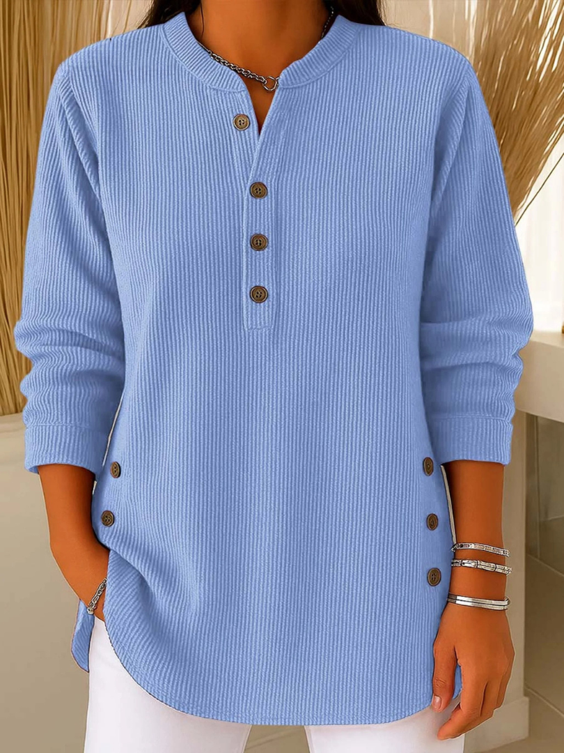 Neige - Tunique Henley à Boutons