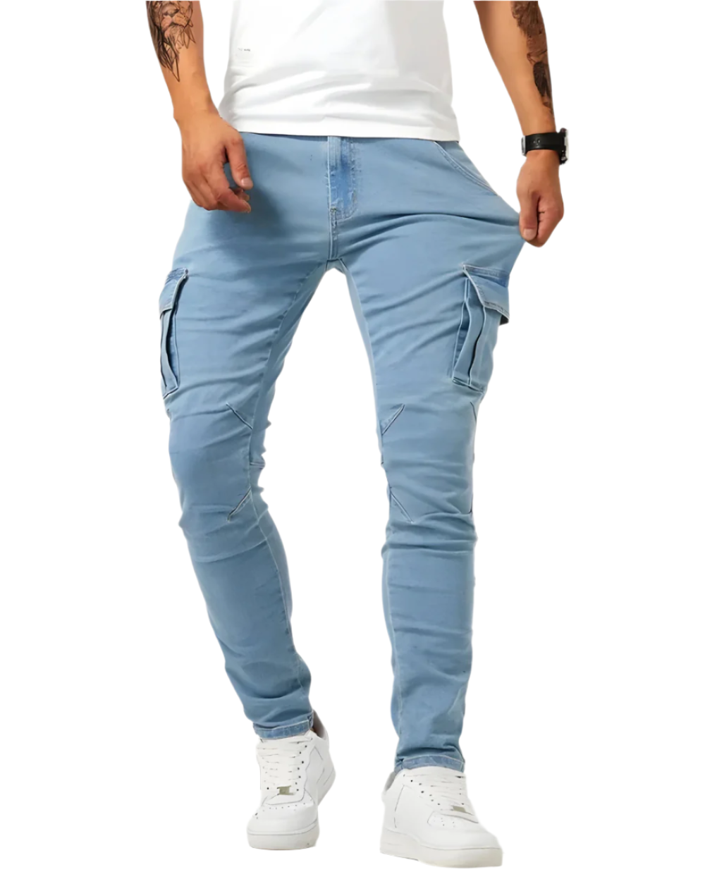 PANTALON CARGO STRETCH