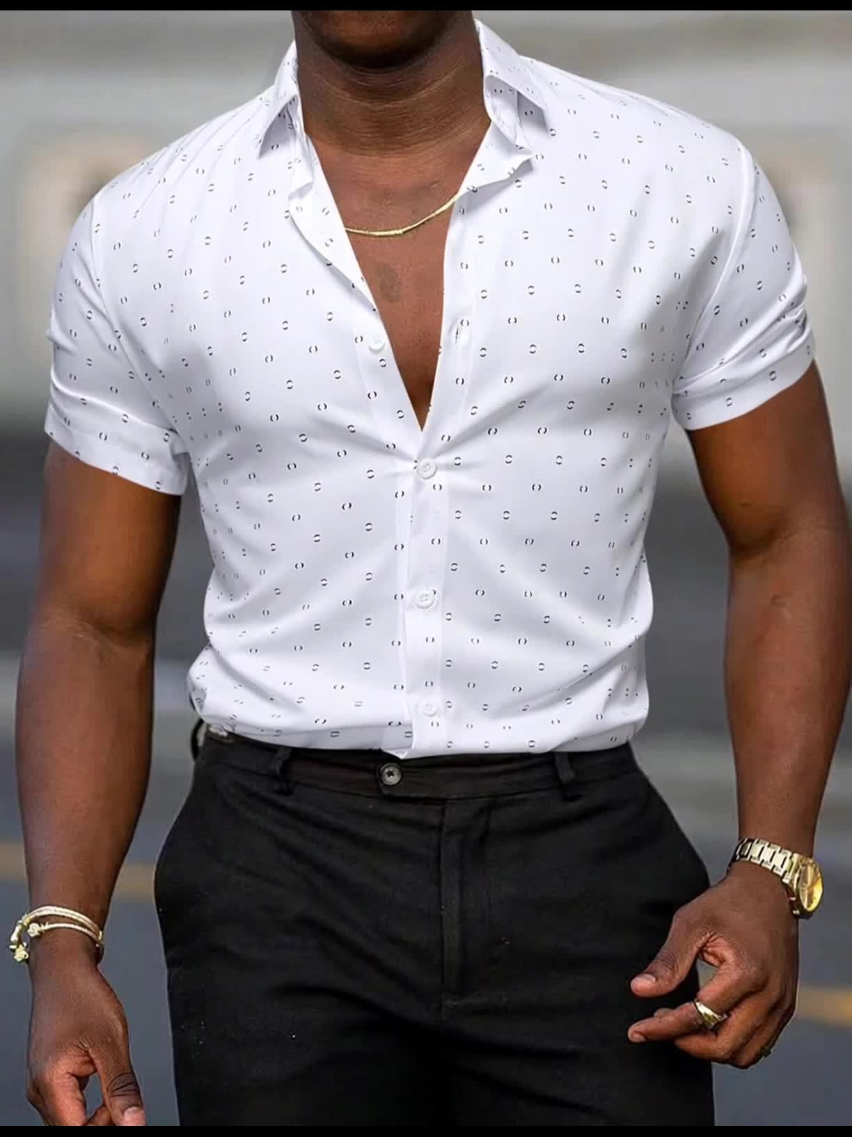 CHEMISE D'ÉTÉ AVEC IMPRIMÉ
