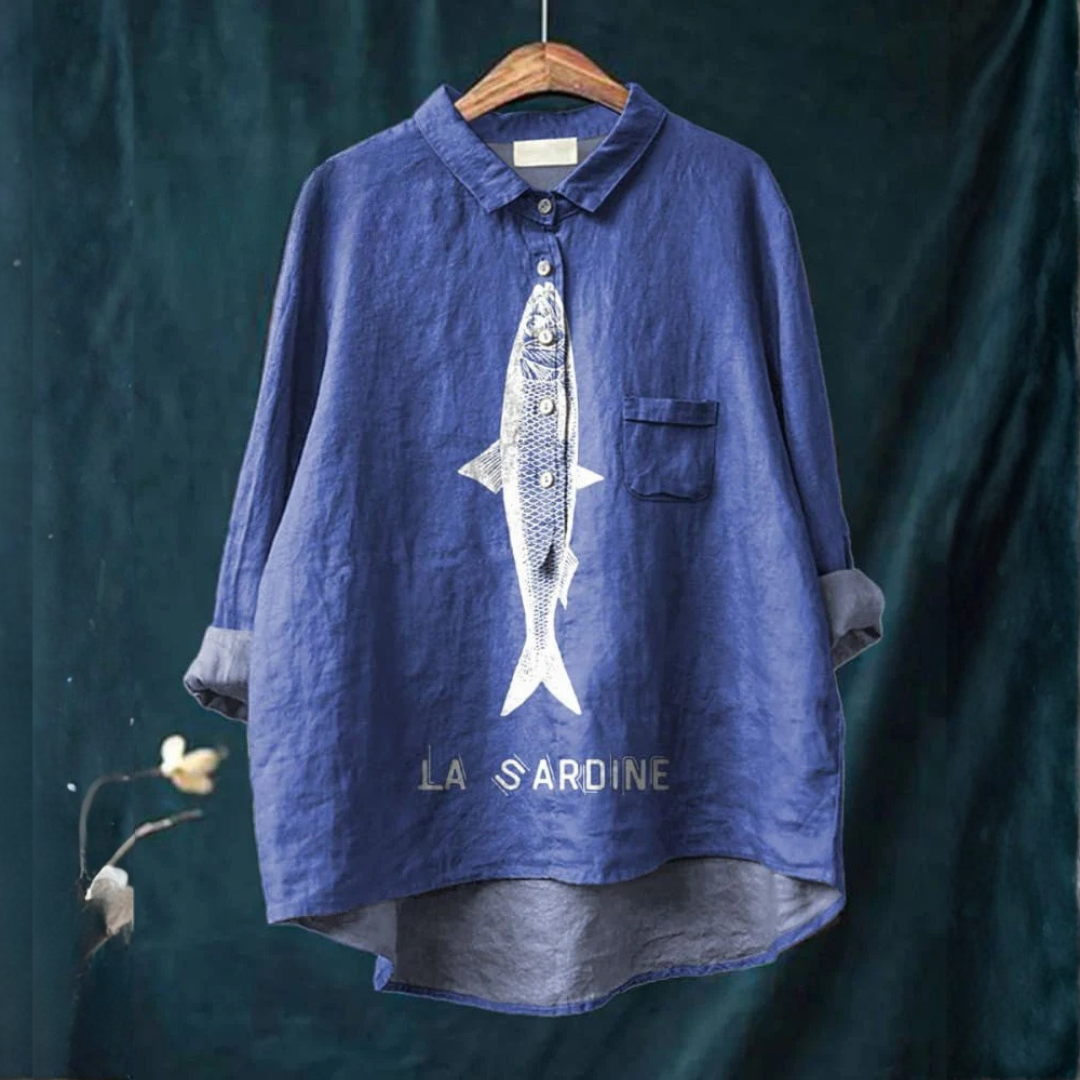 Chemise Élégante à Motif Adèle