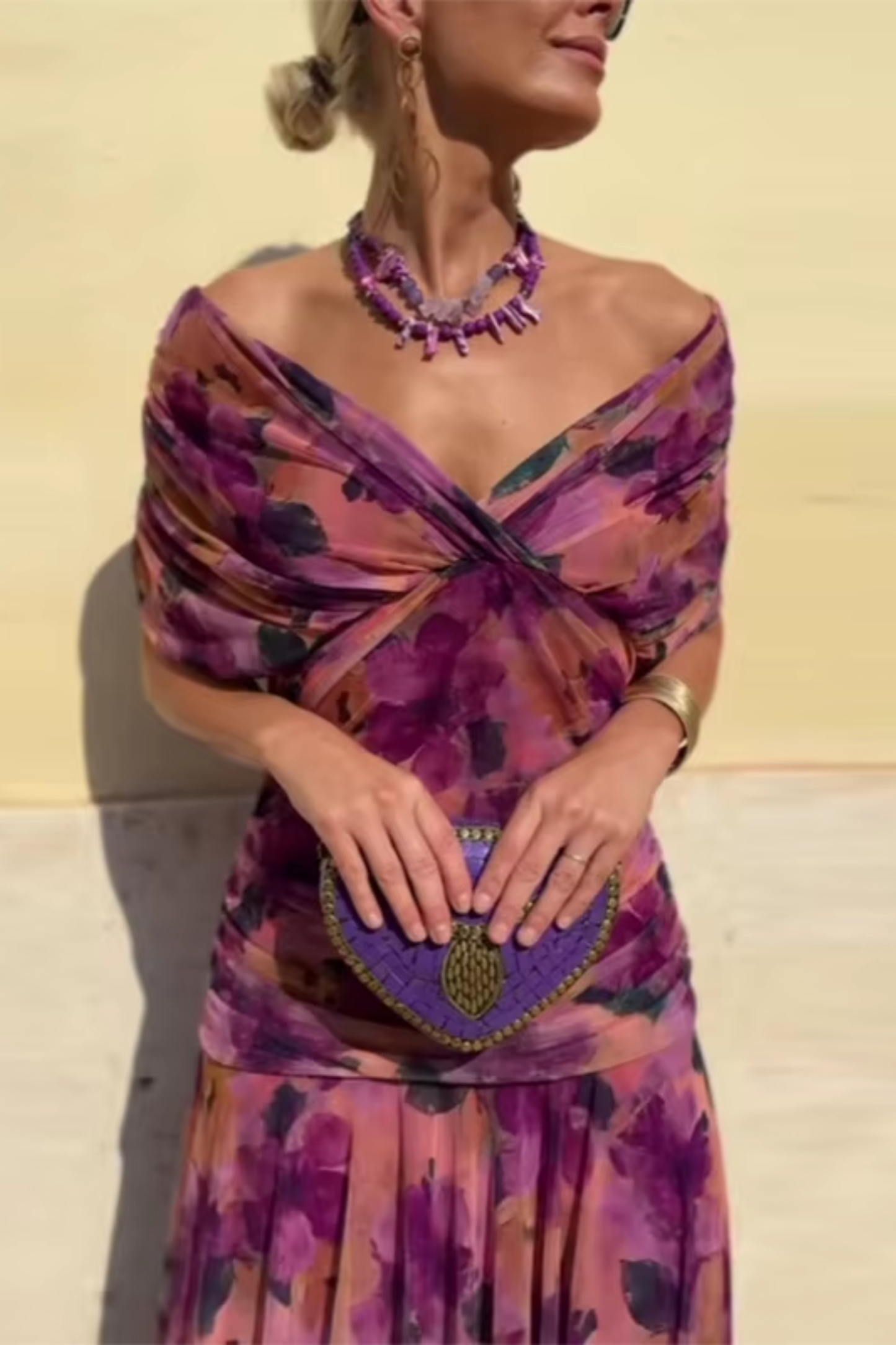 Robe Longue Fleurie Vaporeuse Christine