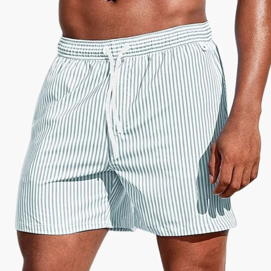 Short de Bain Rayé Lucas (1+1 GRATUIT!)