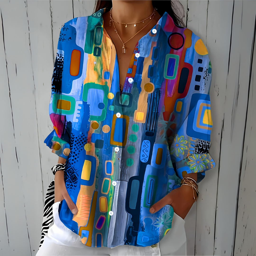 Claire Marceaux | Blouse Fluide Printanière Camille