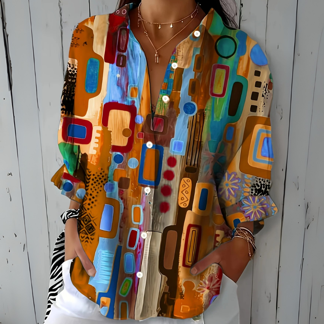 Claire Marceaux | Blouse Fluide Printanière Camille
