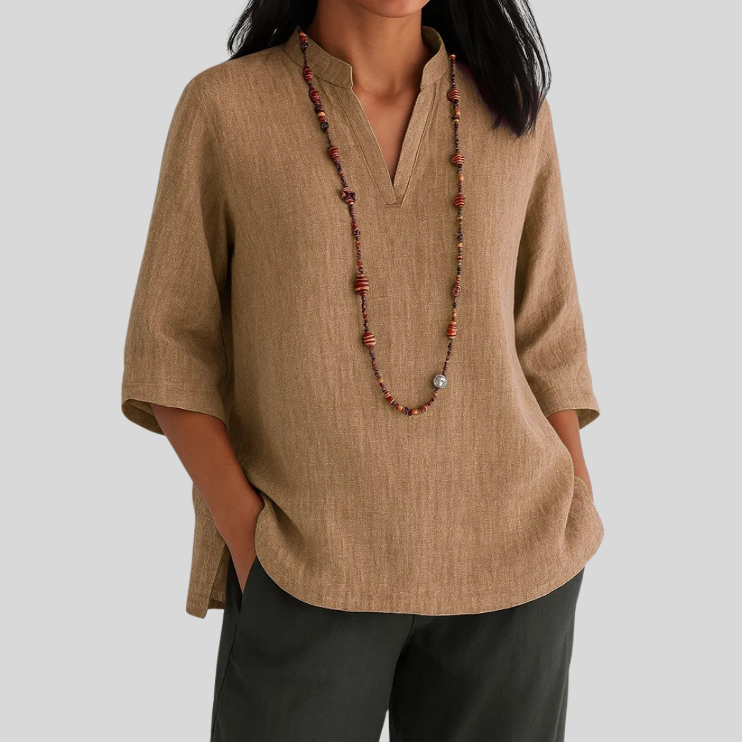 Claire Marceaux | Blouse Fleurie Élégante Amélie