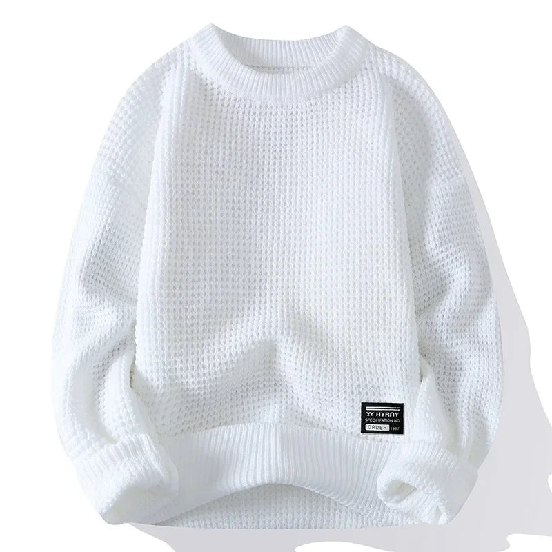 PULL EN NID D'ABEILLE PREMIUM