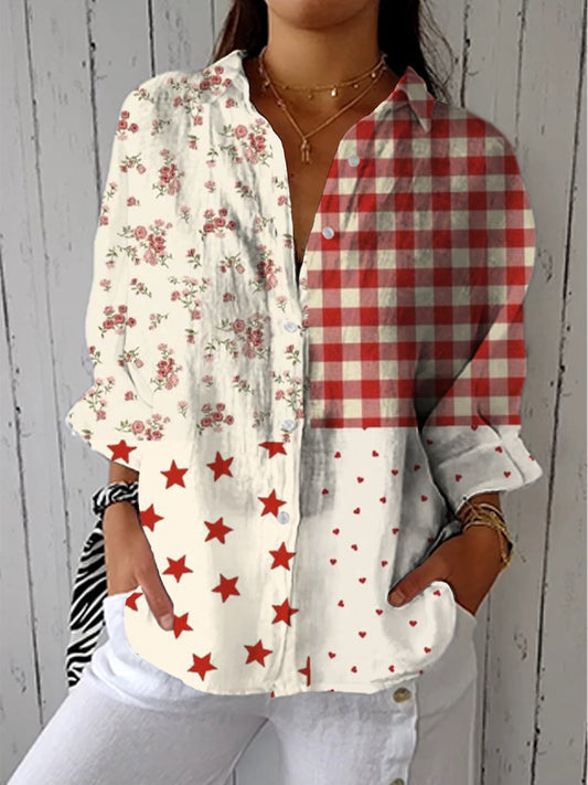 Blouse Romantique Fleurie Joséphine