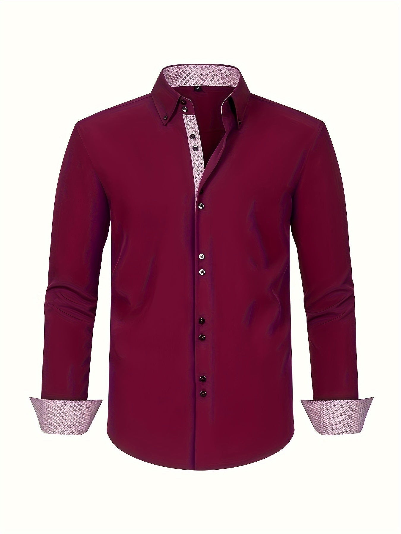 CHEMISE ÉLÉGANTE LÉGÈRE AVEC DÉTAILS CONTRASTÉS