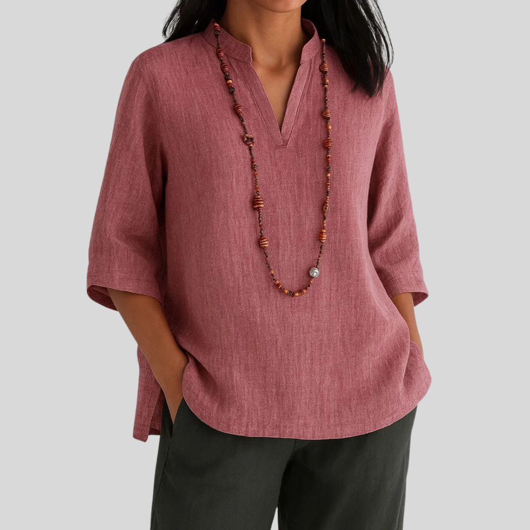 Claire Marceaux | Blouse Fleurie Élégante Amélie