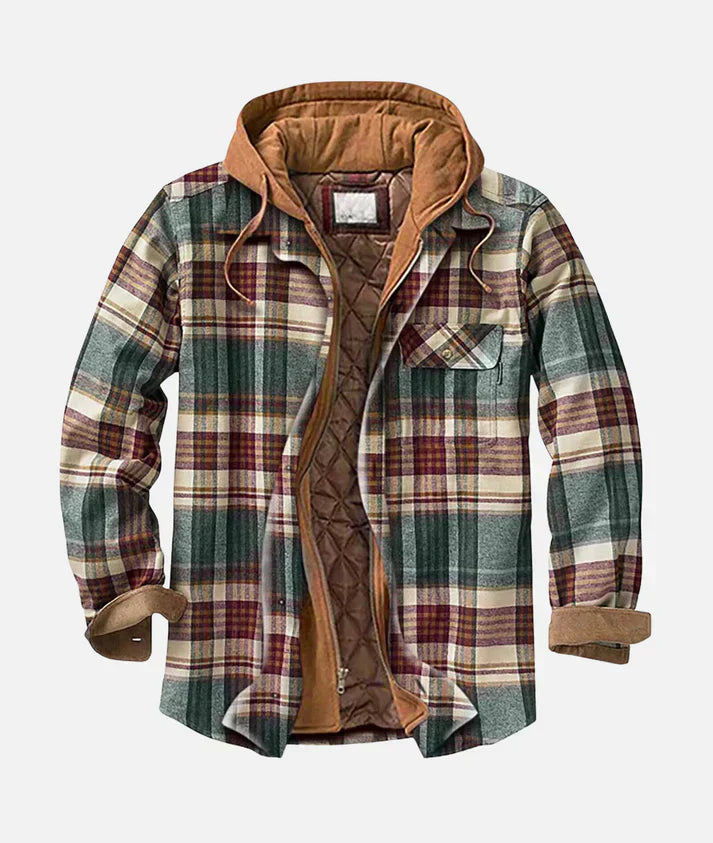 VESTE VINTAGE DE LUXE AVEC FERMETURE ÉCLAIR