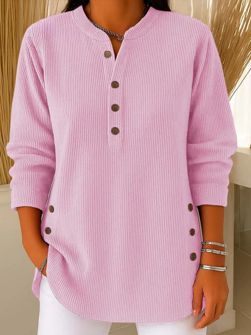 Neige - Tunique Henley à Boutons
