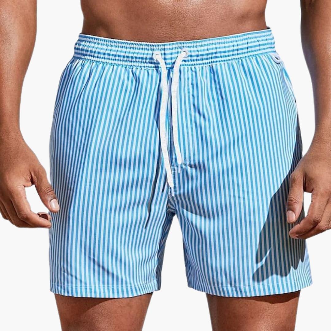 Short de Bain Rayé Lucas (1+1 GRATUIT!)