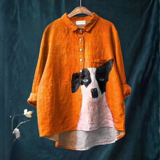 Chemise Élégante à Motif Gabrielle