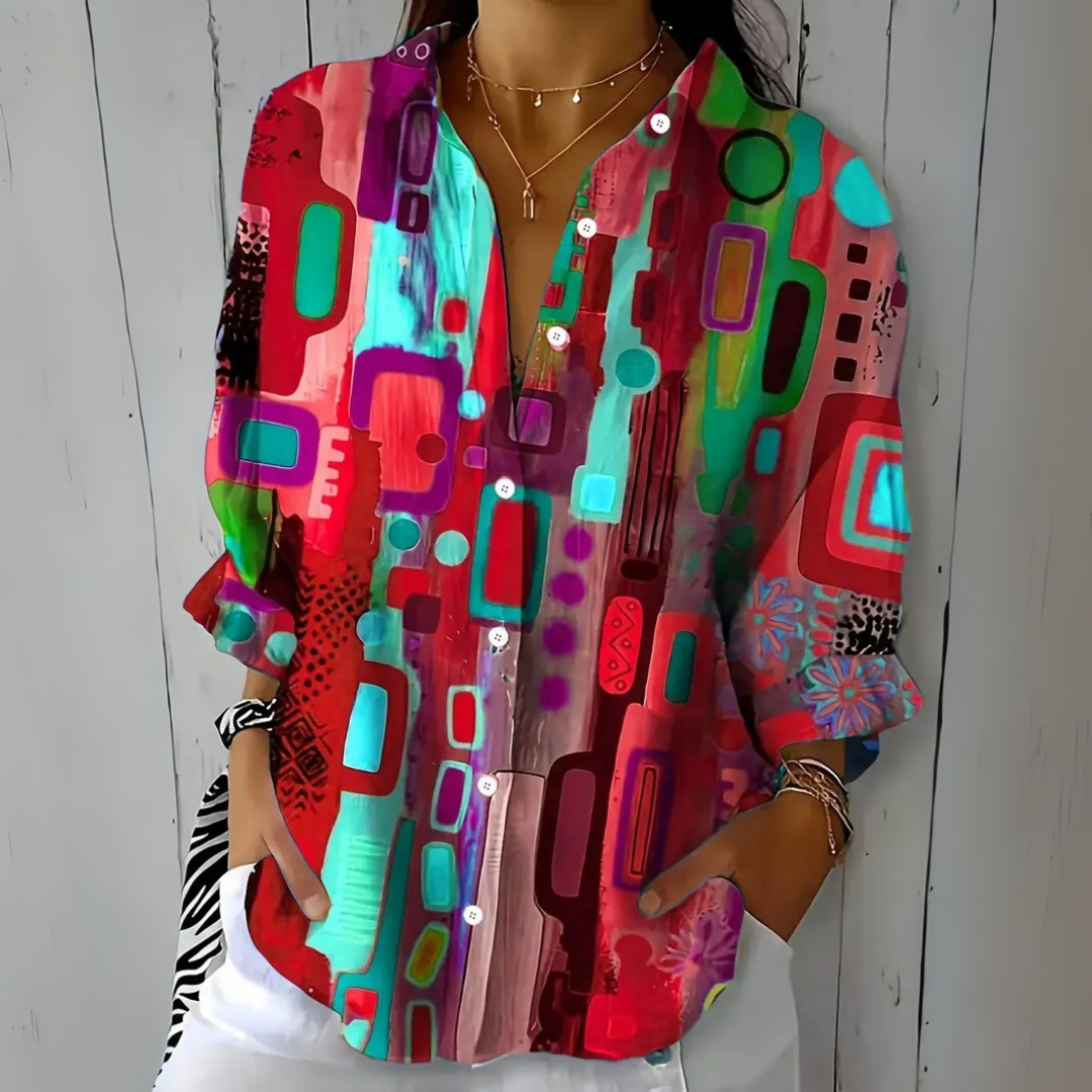 Claire Marceaux | Blouse Fluide Printanière Camille