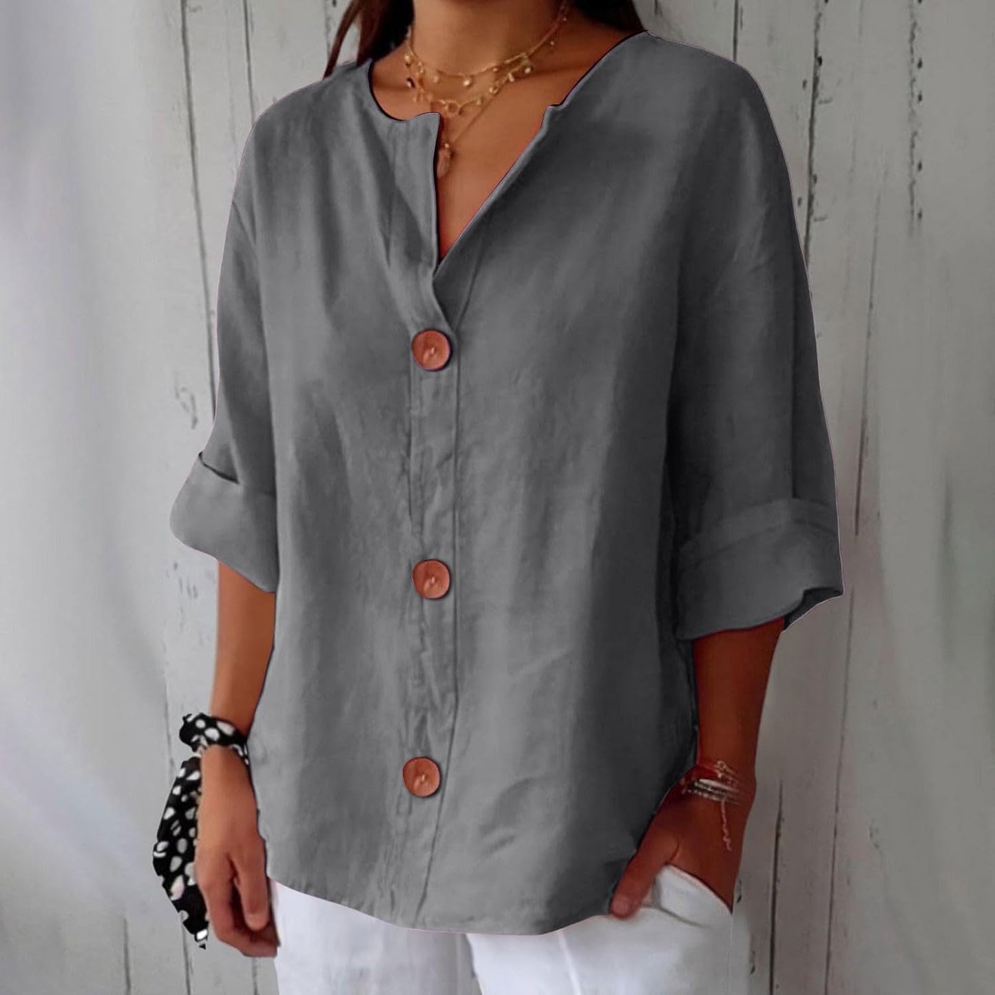 Claire Marceaux | Blouse Raffinée à Volants Marie