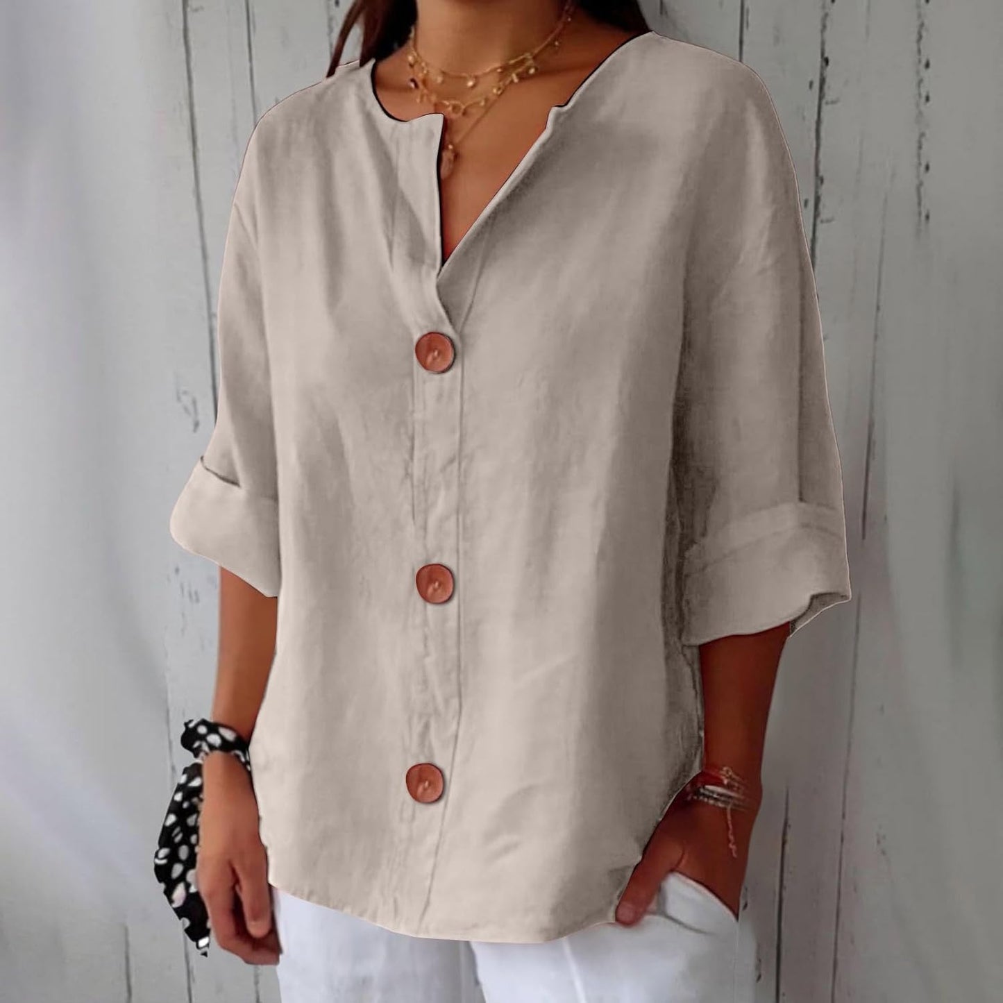 Claire Marceaux | Blouse Raffinée à Volants Marie
