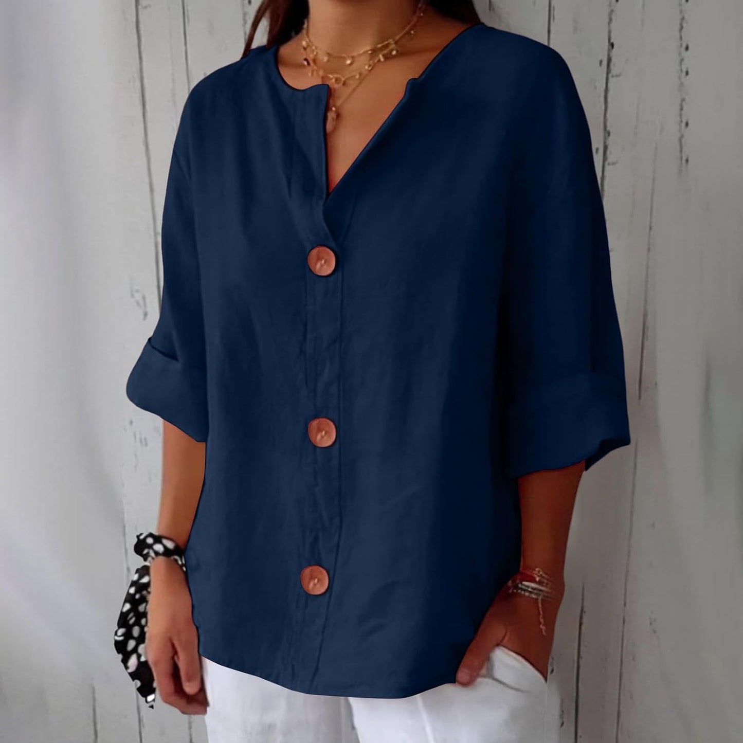 Claire Marceaux | Blouse Raffinée à Volants Marie