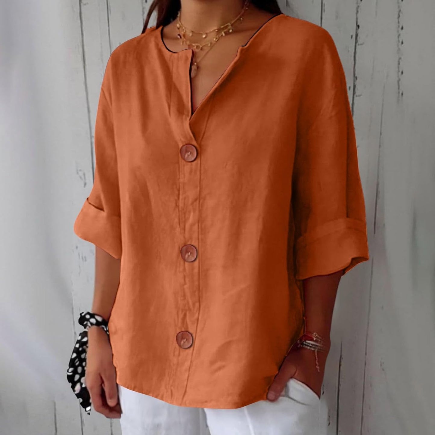 Claire Marceaux | Blouse Raffinée à Volants Marie