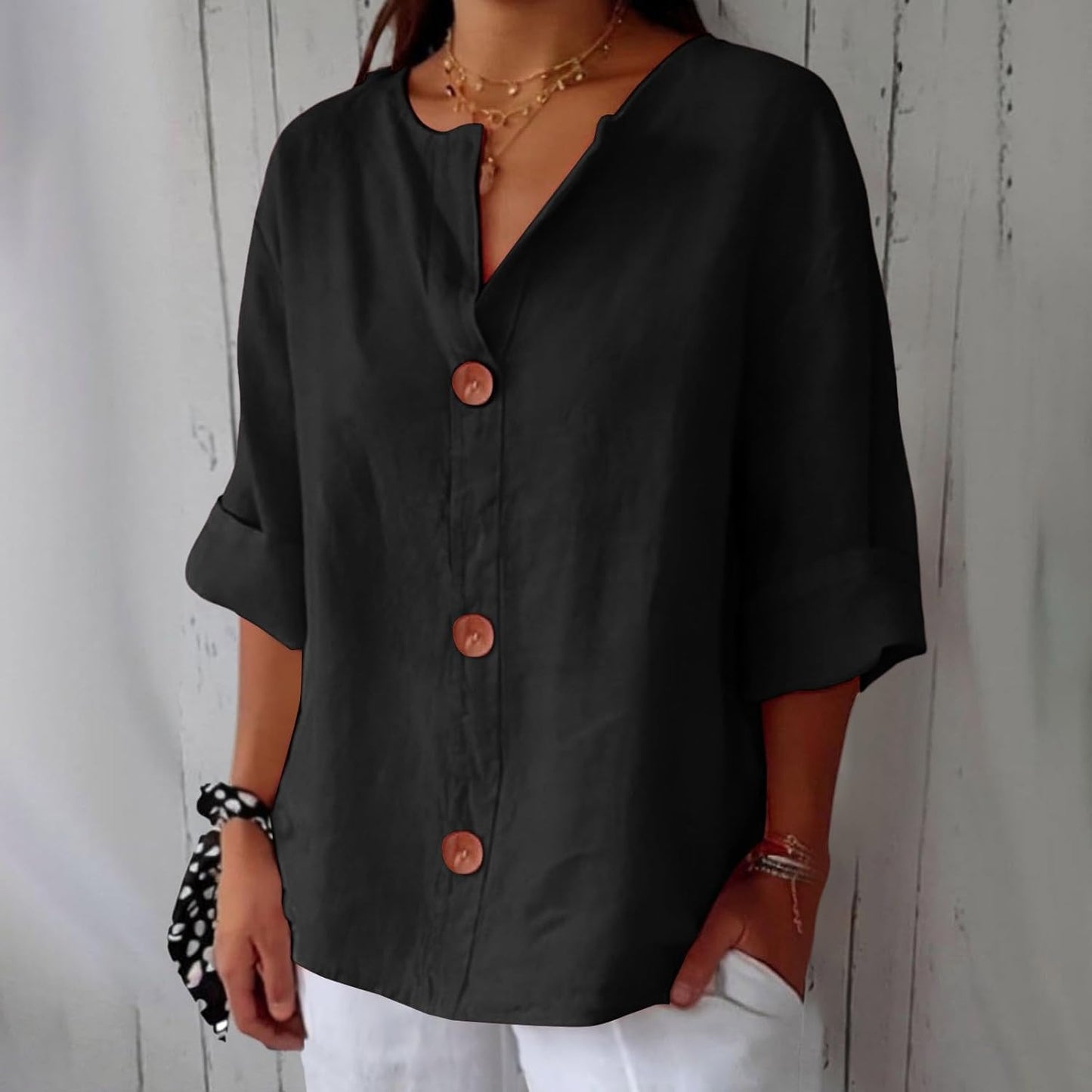 Claire Marceaux | Blouse Raffinée à Volants Marie
