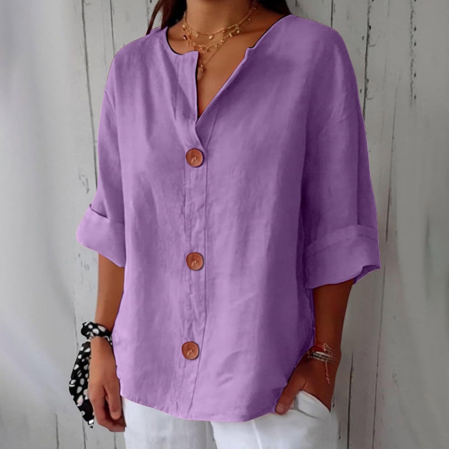 Claire Marceaux | Blouse Raffinée à Volants Marie