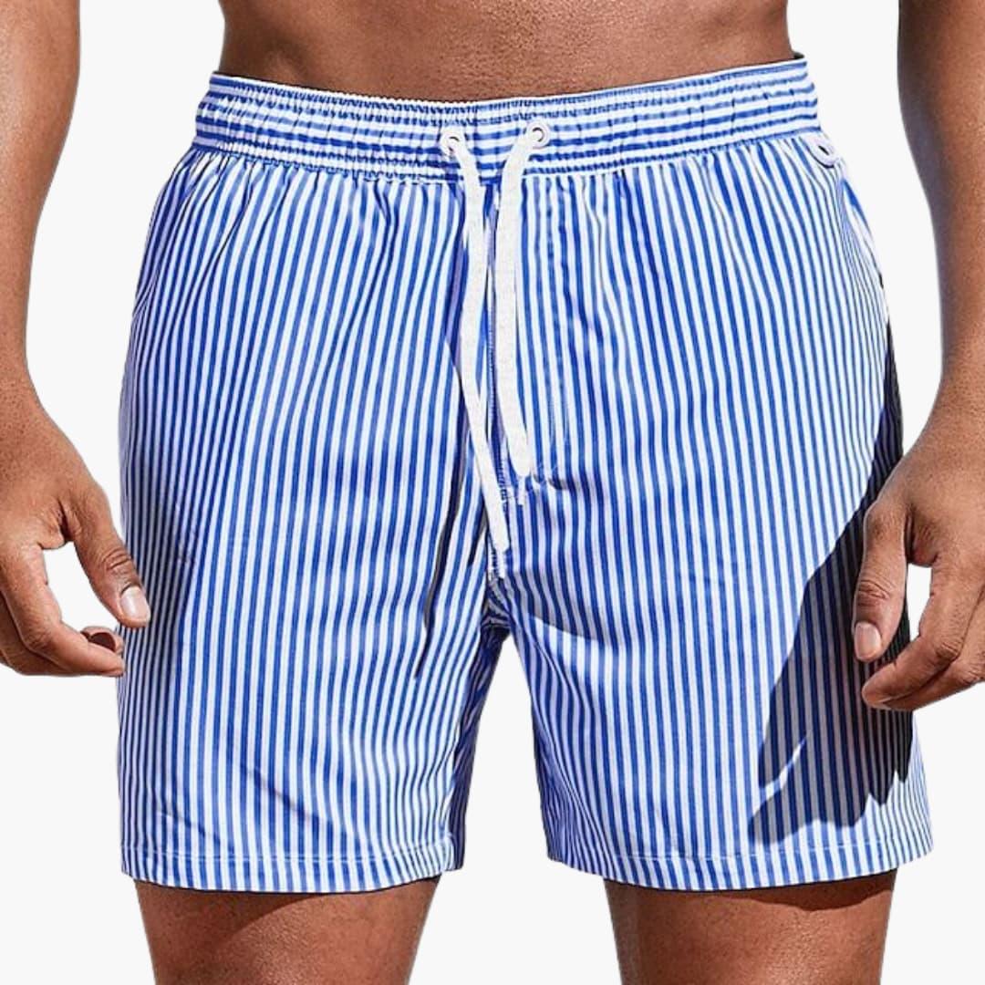 Short de Bain Rayé Lucas (1+1 GRATUIT!)