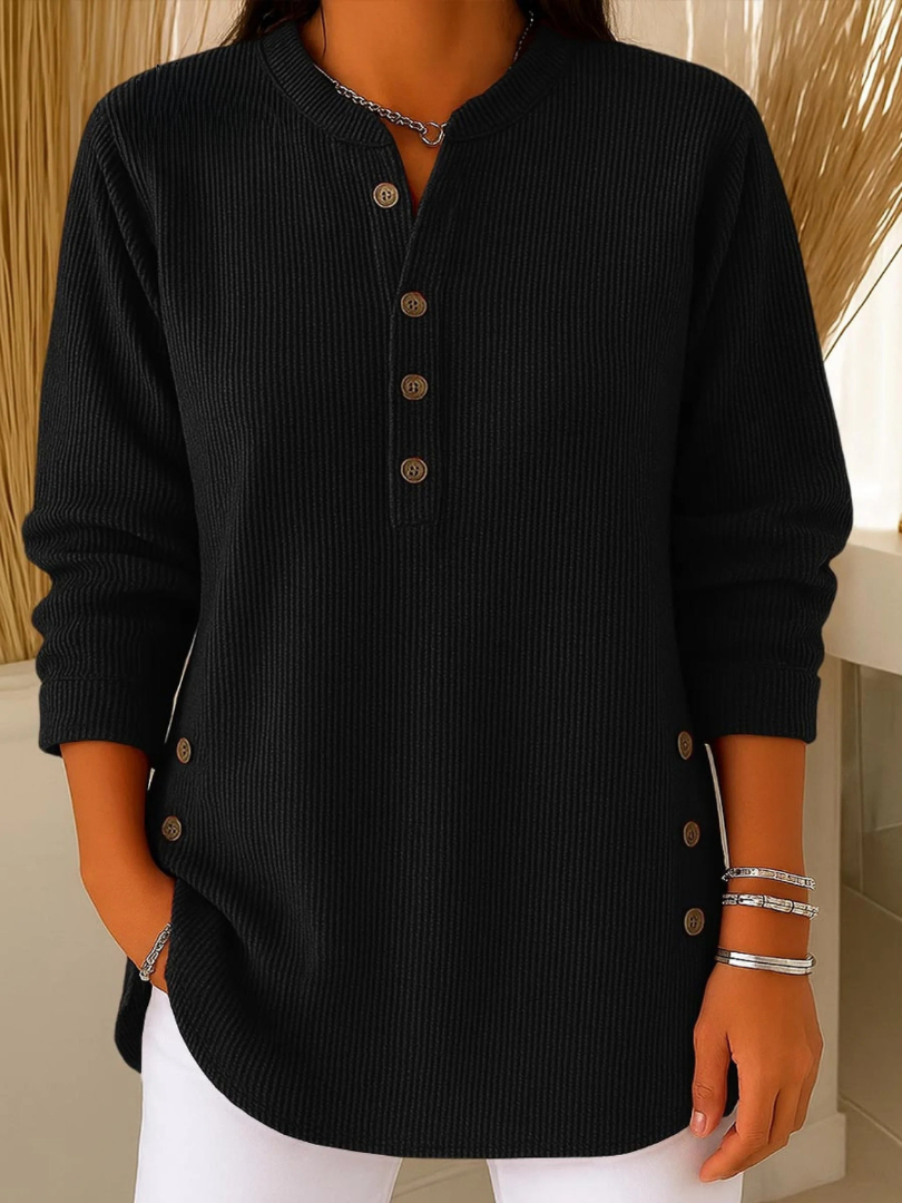 Neige - Tunique Henley à Boutons
