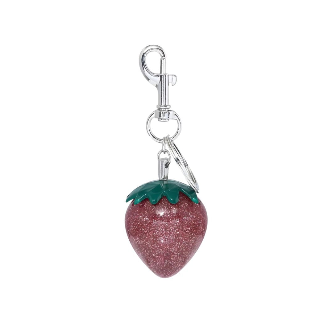 Breloque Fraise Argentée