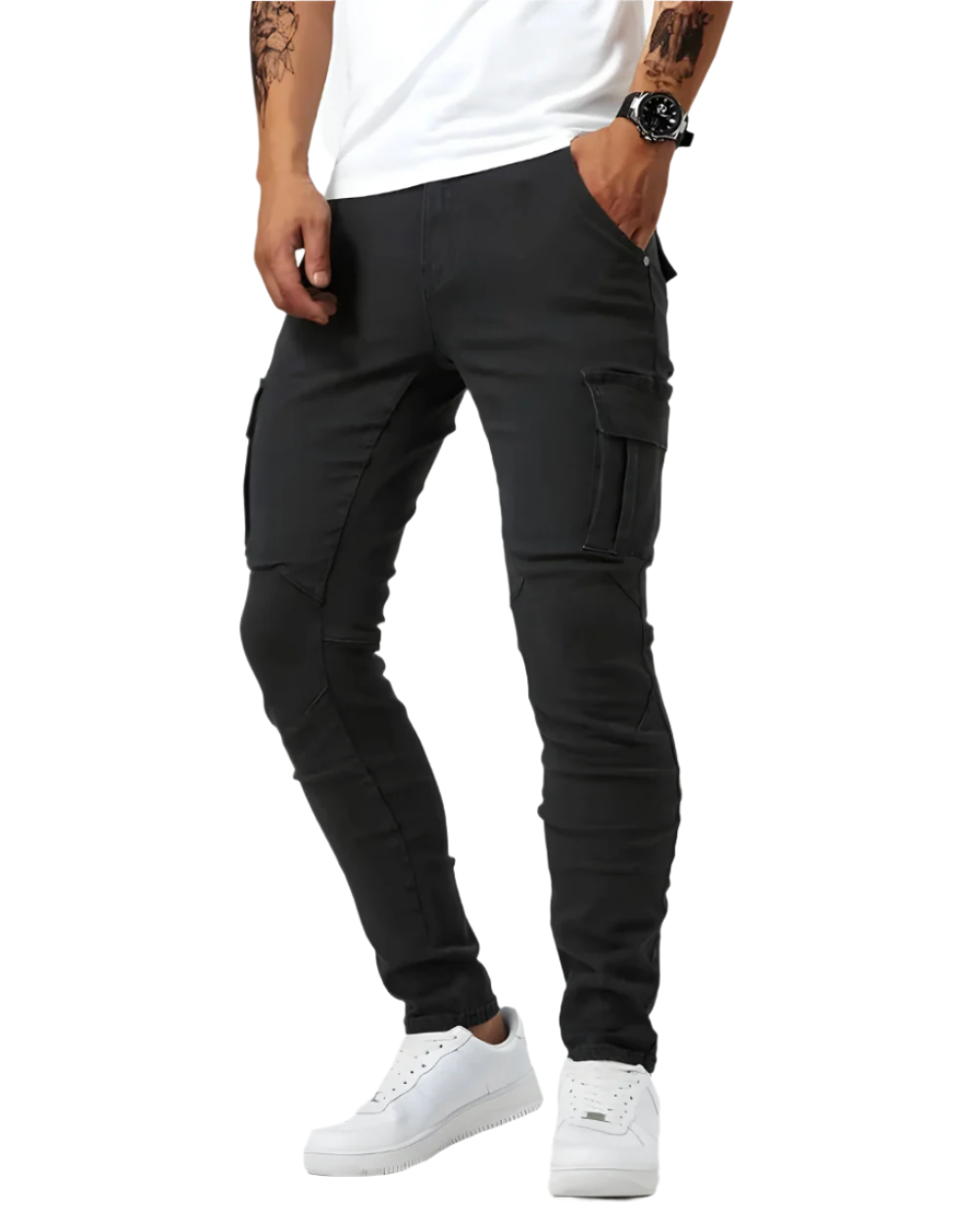 PANTALON CARGO STRETCH