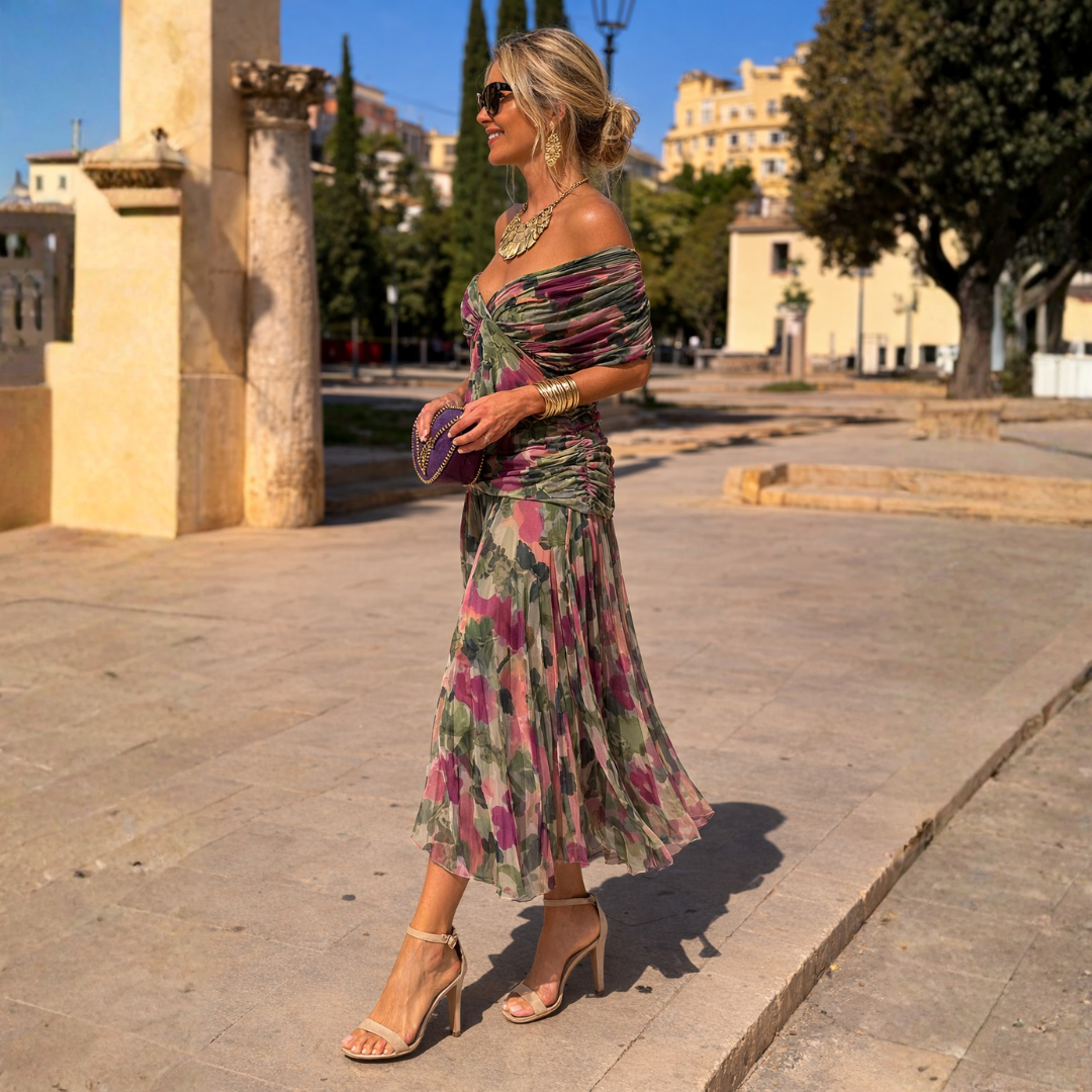 Robe Longue Épaules Dénudées Camille