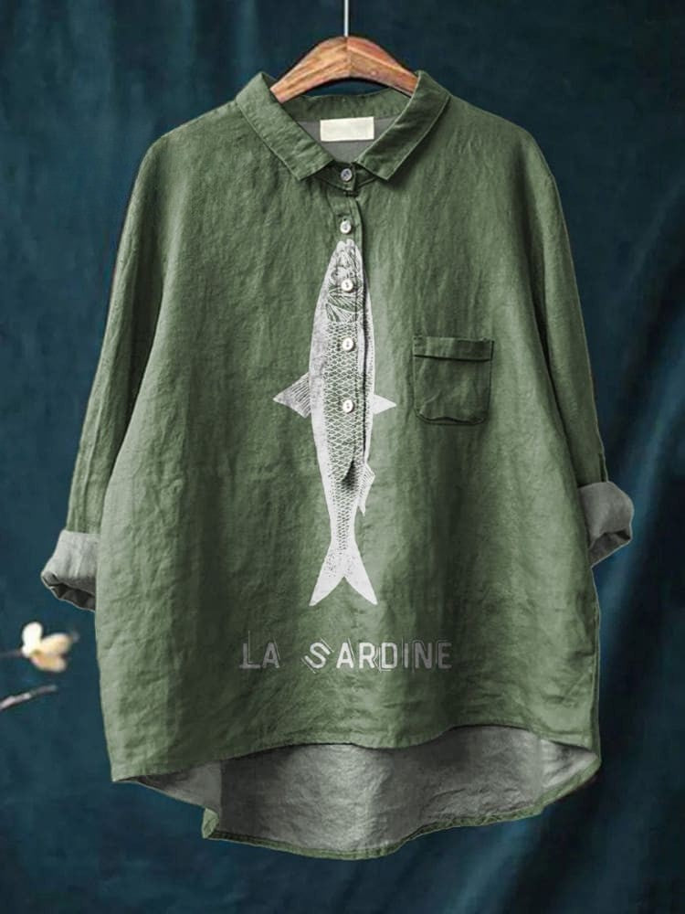 Chemise Élégante à Motif Adèle