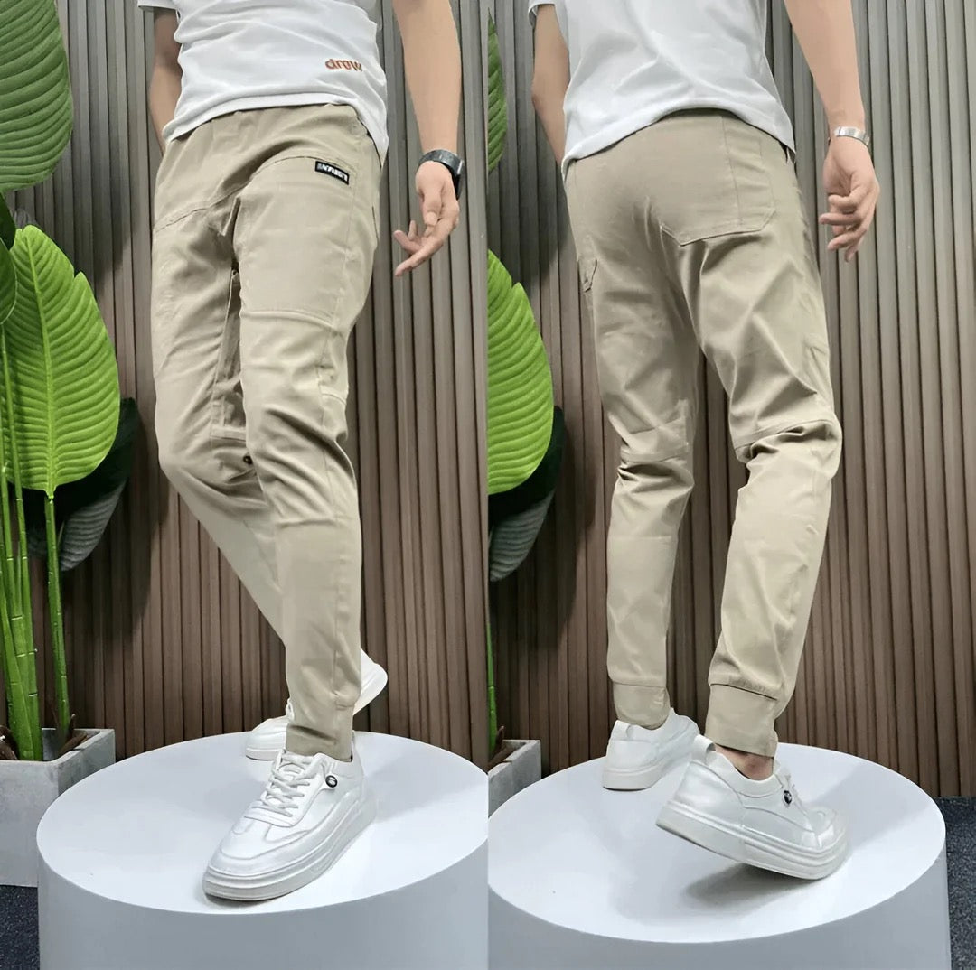 PANTALON CARGO ÉLASTIQUE PREMIUM