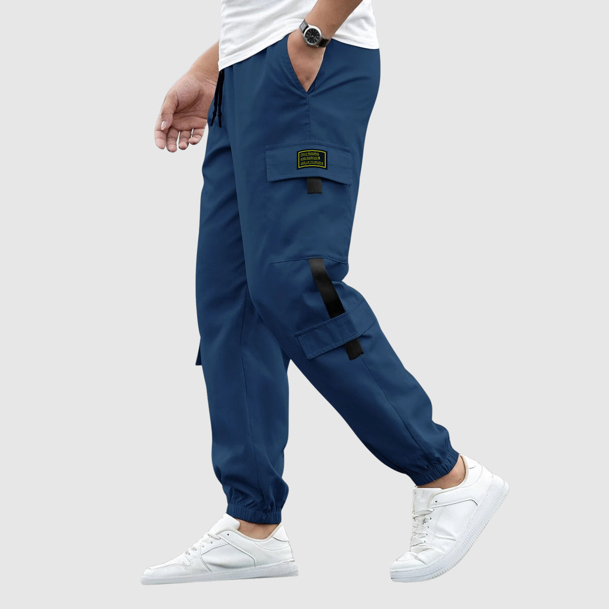 PANTALON CARGO COUPE RELAXEE