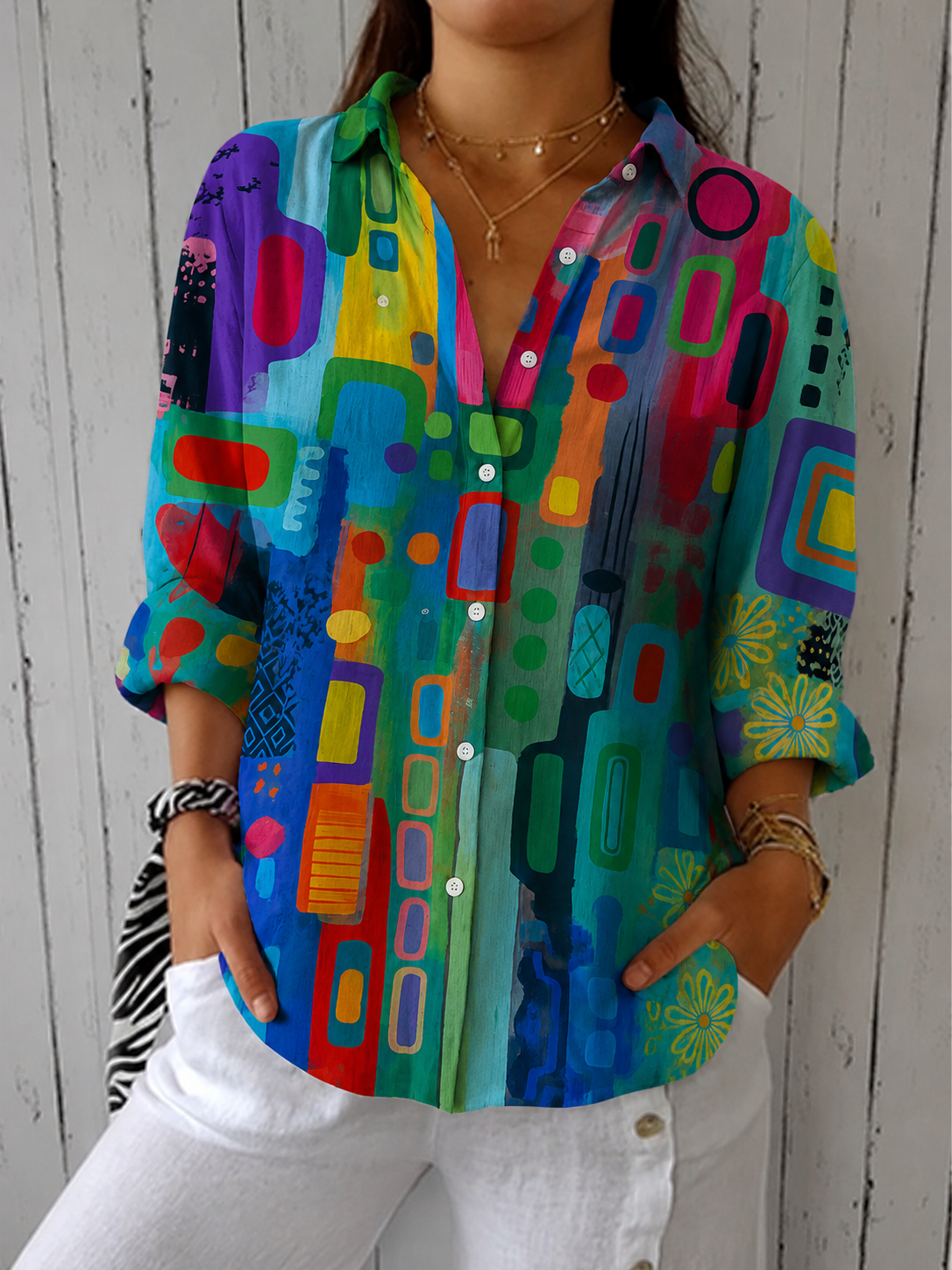 Claire Marceaux | Blouse Fluide Printanière Camille