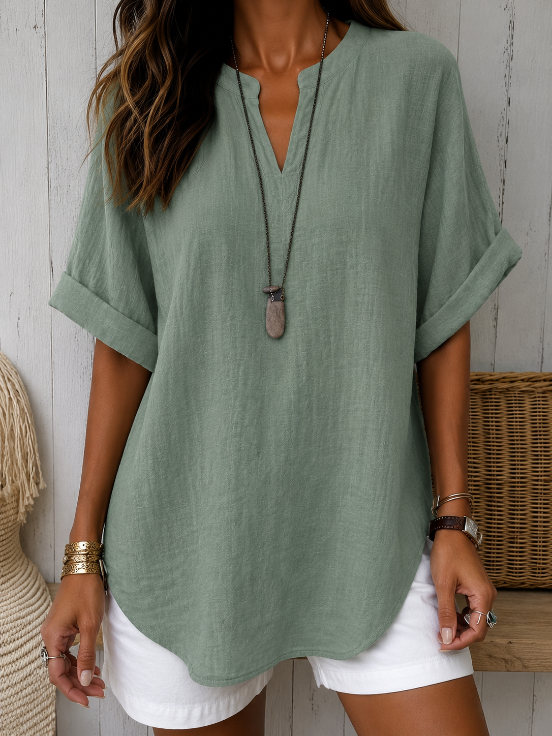 Claire Marceaux | Blouse Fluide Printanière Mathilde